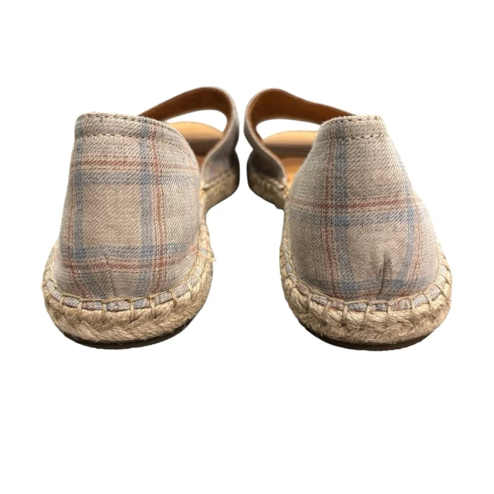 BORN Women's Espadrille Plaid Seak Sandal 10